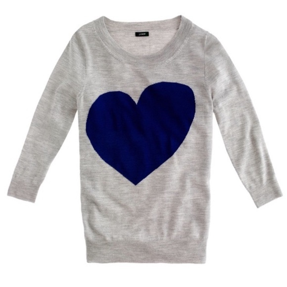 J. Crew Sweaters - J. Crew • Tippi Sweater Heart Me